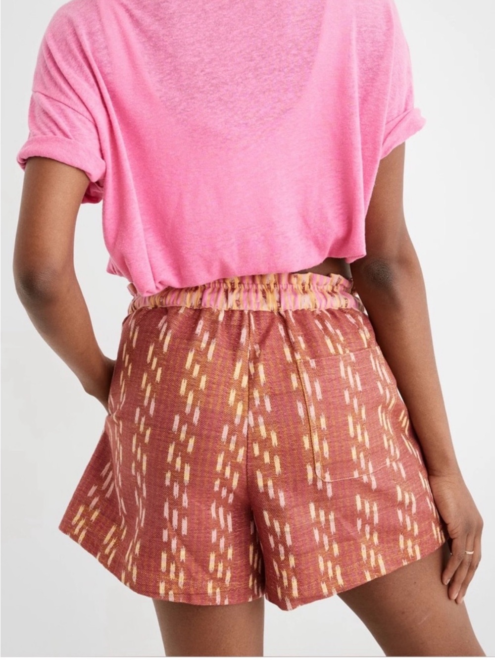 Aerie Jacquard High‎ Waisted Shorts Size XXLarge - Picture 2 of 11